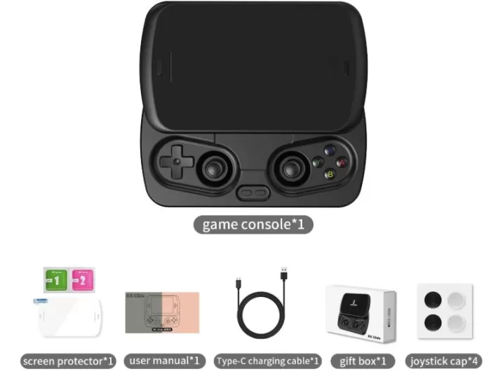 Anbernic RG Slide console contents