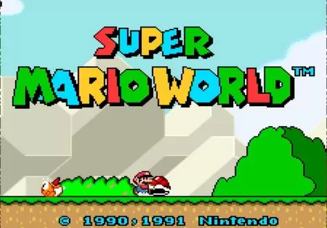 Super Mario World (SNES, 1990)