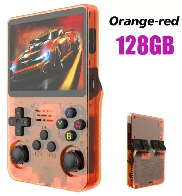 R36S Spielkonsole Orange